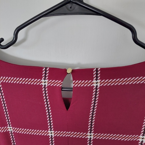 Liz Clairborne Plaid Dress - Picture 3 of 9